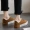 Giày nữ mùa đông Giày hai dây cotton nữ 2018 mới cộng với giày nhung học sinh Giày nữ mùa đông hoang dã Giày vải Hàn Quốc