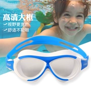 Hàn Quốc dễ thương trẻ em kính bơi hộp lớn HD chống nước chàng trai chống sương mù trong trẻ lớn kính bơi cô gái bơi - Goggles