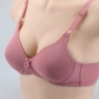 Đích thực 222 không có vòng thép phần mỏng ladies bra B cup không có mô hình không thay đổi đôi ngực đồ lót 3 cái quần lót nữ