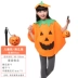 Trang phục Halloween quần áo bí ngô cho trẻ em và người lớn bộ đồ bí ngô mẫu giáo biểu diễn múa trang phục hóa trang cha mẹ và con cái 