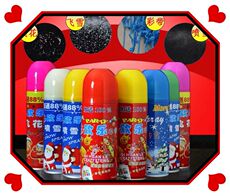 Аэрозольный серпантин 包邮喷彩带喷彩条喷飞雪飞花婚礼喜庆结婚生日派对现场道具用品