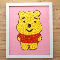 Pooh Bear (деревянная фазовая рама)