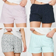 Kích thước lớn quần ngủ nữ mùa hè cotton phần mỏng chất béo MM casual home shorts 200 kg cotton lỏng quần