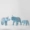 Món quà tân gia con voi may mắn tủ rượu trang trí tủ tivi trang trí nhà sáng tạo trang trí ba chú voi con - TV