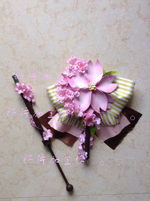 taobao agent [Calcium tablet processing workshop] customized!Love Live Flower Elves Wake up the flower stick COS prop