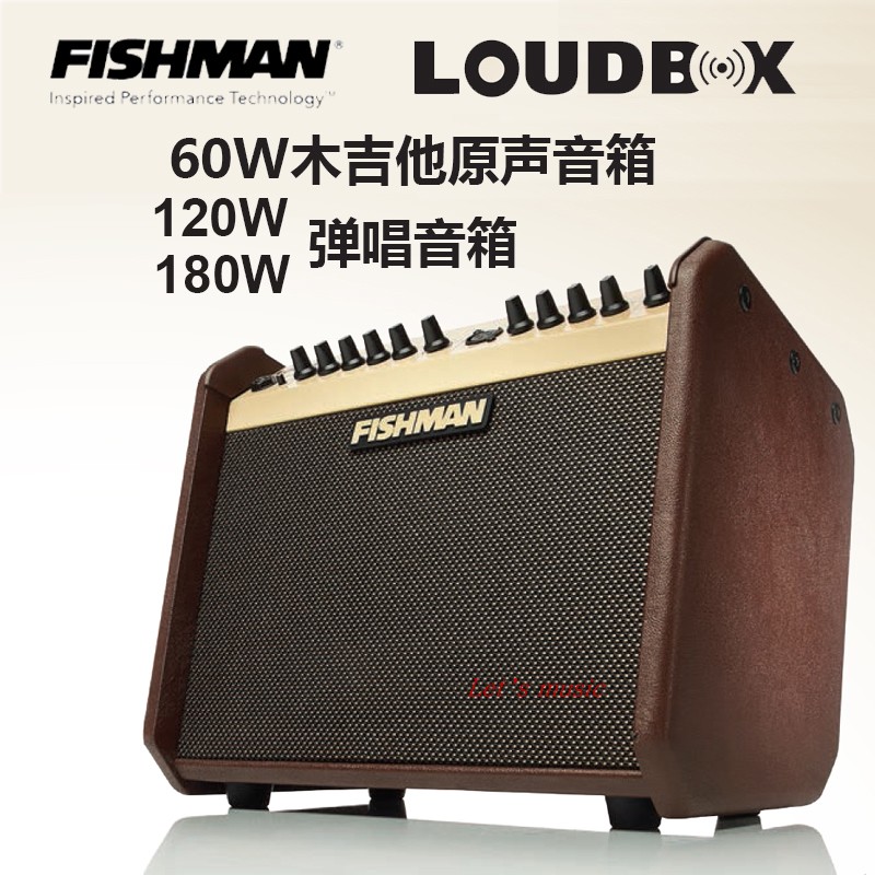 FISHMAN LOUDBOX MINI 60W 120W 180W FISHERMAN `S GUITAR SPEAKER AUDIO FOLK BALLAD
