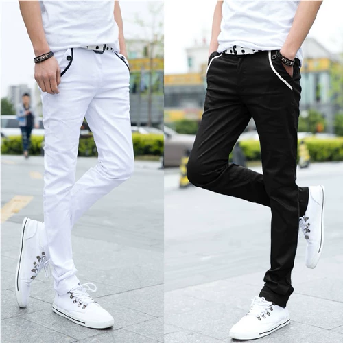 Мужские осенние трендовые универсальные штаны для школьников, в корейском стиле