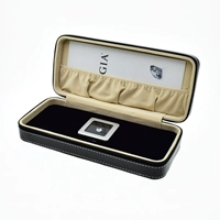 Обручальное кольцо, бриллиантовая подарочная коробка, драгоценный камень для кольца с молнией из жемчуга, с сертификатом GIA