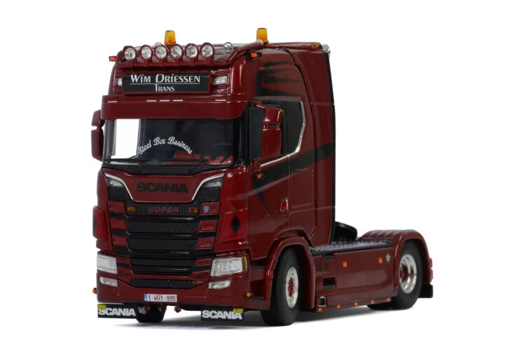 WSI 1:50 грузовик металлическая модель Scania CS20H 4X2 01-3066 wim driessersen