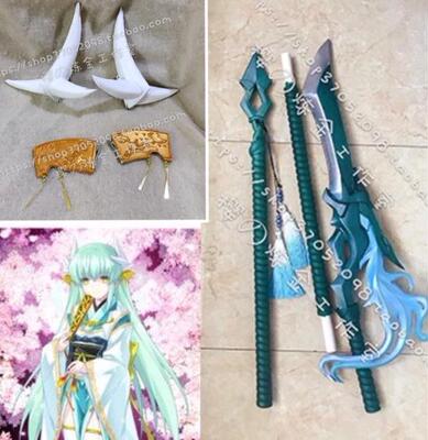 taobao agent COS props custom fate FGO Qingji corner headwear weapon long gun razor Lancer