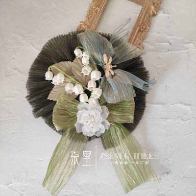 taobao agent Elegant retro hair accessory handmade, flowered, Lolita style
