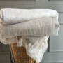 Mùa hè của Mỹ mát mẻ bởi Tencel xuất khẩu điều hòa không khí đã được mỏng chăn mùa hè là đôi rửa máy giặt ren sọc đơn giản chăn bông mềm