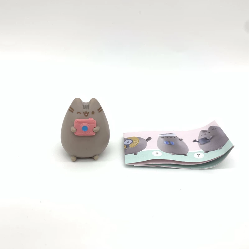 Коллекционная фигурка PUSHEEN CORP набор из 8 шт., экологичный пластик, ~4 см