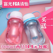 Fuguang Qingyi Cup không gian nhỏ FS1062-300 Cup trẻ em bằng nhựa cầm tay Cup nhựa dễ thương Cup tùy chỉnh - Tách