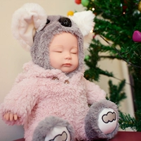 Милая одежда, плюшевая игрушка, реалистичная детская кукла для утешения малышей из пластика, подарок на день рождения