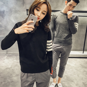Các TB mới Song Zhongji Li Yifeng với áo sơ mi nam Hàn Quốc phiên bản của tự trồng vài chiếc áo len màu áo thun rắn