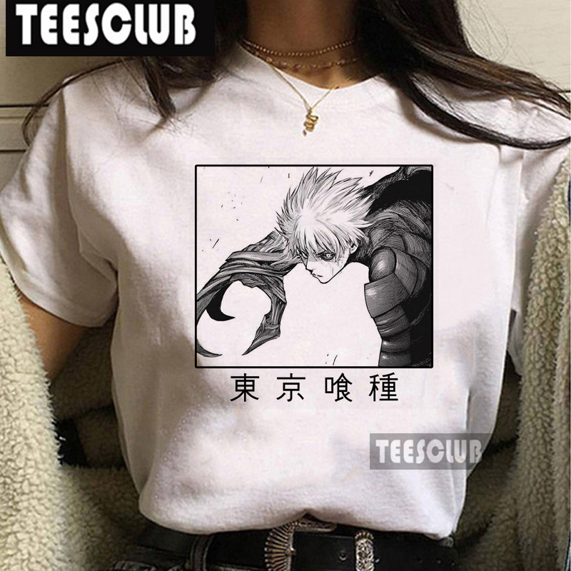 C6JapaneseAnimeTokyoGhoulTShirt Japan comic Tokyo Ghoul periphery T-shirt