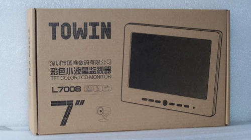 Tuwei L7008 Color LCD Monitor 7 -дюймовый мини -маленький ЖК -телевизионный автомобиль Mini TV Новая модель