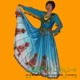 Костюм, этническая одежда, длинная юбка, бриллиантовое платье большого размера, 8м