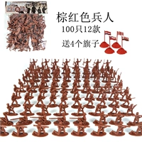 Красный маленький солдат