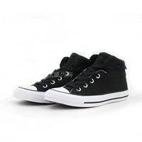 Authentic Converse Converse Tiger quầy mùa thu Lưỡi lớn trong giày vải 557955C 557954C jordan xám đen