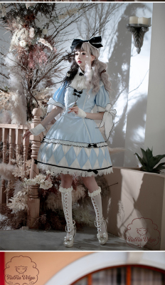 taobao agent [Dream and Treasure Spot] National Brand Lolita Qingling Vice Brand Fantasy Girl Alice Sweet OP