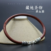 Su Yi spatholobus vòng tay nữ phần không Tây Tạng vòng đeo tay bằng gỗ hoang dã nam sterling bạc trang sức dân tộc phong cách đôi phụ kiện