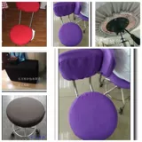 Линейная ткань круглая скамейка крышка ткани на заказ одежда для одежды в рукаве.