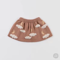 Песчаная коричневая юбка