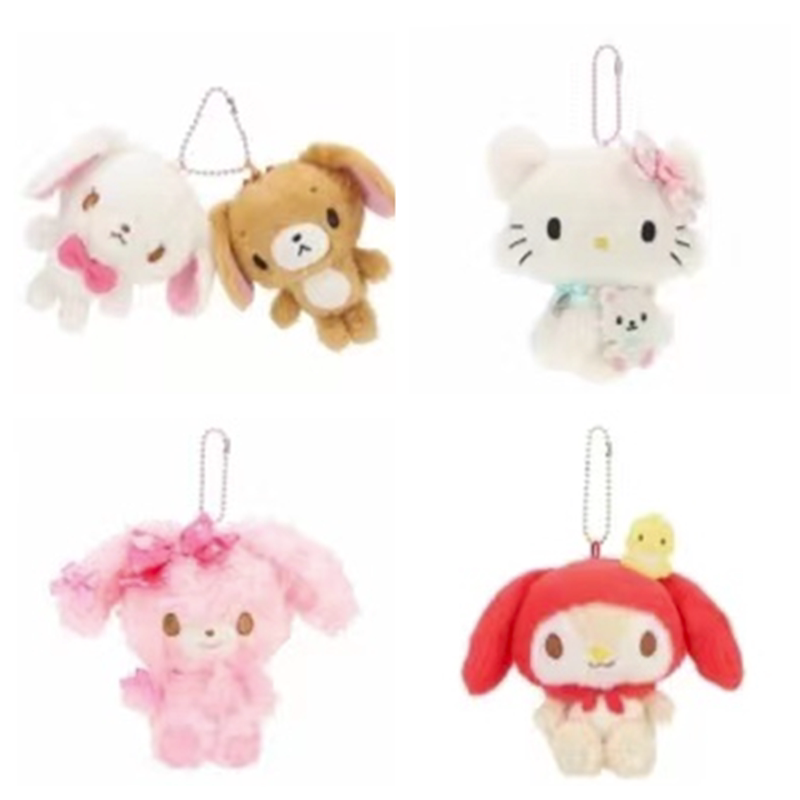 Бронирование Май в мае, Санрио, Япония, Wish Wish Bunny Bunny Rabbit Plush Doll Pendant Track Tripper