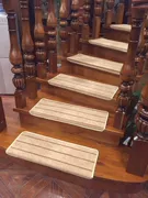 Đơn giản đệm trong nhà cầu thang thảm thảm cầu thang gỗ mat keo tự dính chống trượt mat cầu thang mat