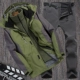 Зеленый топ мужской армии+серые штаны