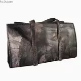 Ручная головка слоя ковхики сумочка багажная сумка fu.dujuan Оригинальный дизайнерский литературный литературный инсульта