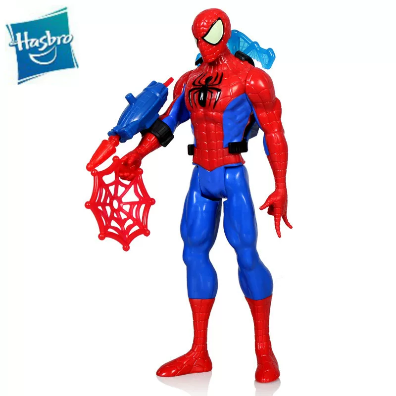 [Персонаж Marvel] Айрон Мен/Капитан Америка/Человек-паук? Нет, оригинал: Marvel Avengers Hasbro/Hasbro 12 -inch Iron Man Captain American Captain Spider -Man Thunder God