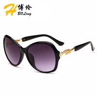 Anti-UVA400 Kính Mát Bảo Vệ UV 2018 New Kim Cương Sunglasses Hollow Sunglasses Bán Buôn kính gucci