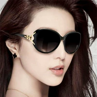 2018 thời trang new fox head ladies sunglasses bán buôn mô hình ngôi sao hộp lớn sunglasses mô hình vụ nổ kính mát kính râm cận