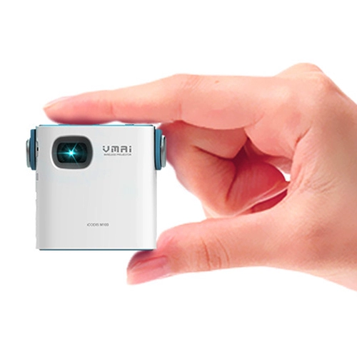 Micro Wheat M100 Mini Mini Wi -Fi беспроводной портативный 1080p HD 3D Home Малый проектор