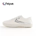 Giày nhuận Feiyue mới giày trắng giản dị Giày vải nữ Giày thể thao nam và nữ giày - Plimsolls bán giày thể thao Plimsolls