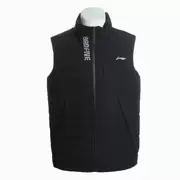 Li Ning 2018 mùa đông nam mới xuống áo khoác vest AMRN047-1-2 - Áo thể thao