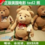 Chính hãng talking 萌 泰迪熊 ted nói chuyện ghi lại bộ phim búp bê búp bê gấu trúc đồ chơi sang trọng có cùng đoạn - Đồ chơi mềm đồ chơi cho bé dưới 1 tuổi