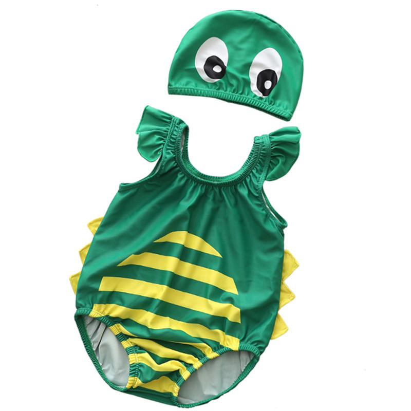 baby girl dinosaur swimsuit