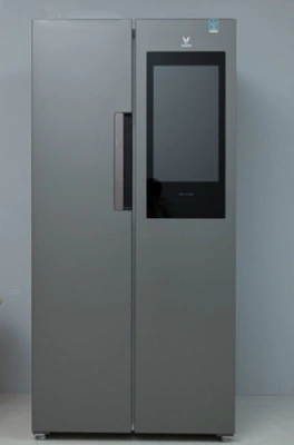 VIOMI  Yunmi BCD-428WMLA tủ lạnh side-by-side làm mát bằng không khí không có sương giá chuyển đổi tần số màn hình lớn thông minh - Tủ lạnh