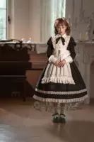 Лонгслив, съёмный фартук, повязка на голову