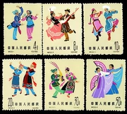 S53 Vũ điệu dân gian Bộ sưu tập Philatelic Lao Ji Te Tem Sản phẩm tem mới Trung Quốc