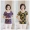[2 miếng] Các bà mẹ trung niên và người cao tuổi mùa hè Áo phông ngắn tay nữ cộng với size áo rộng cho nam trung niên giản dị - Cộng với kích thước quần áo