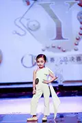 Catwalk show quần áo bé gái mẫu thời trang trình diễn quần áo thời trang mẫu quần quần quần jumpsuit sáng tạo cá tính - Váy trẻ em