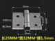 25mm, 32mm, 1.5mm