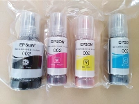 Epson 002 mực xé gốc L4158L4168L6168L6178L6198L4166L4167 bốn màu - Mực mực in uv