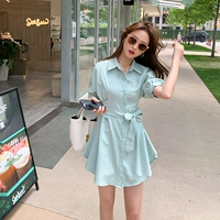 Летняя рубашка для отдыха, платье, комплект, 2021 года, в корейском стиле, свободный крой