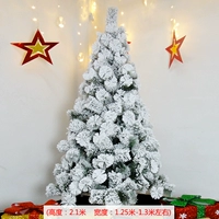 2.1м, со снежинками